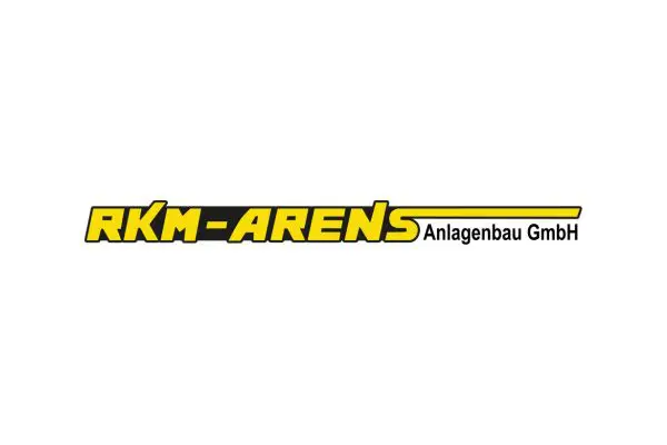 RKM Arens RKM-Arens Anlagenbau GmbH Logo auf Startseite.